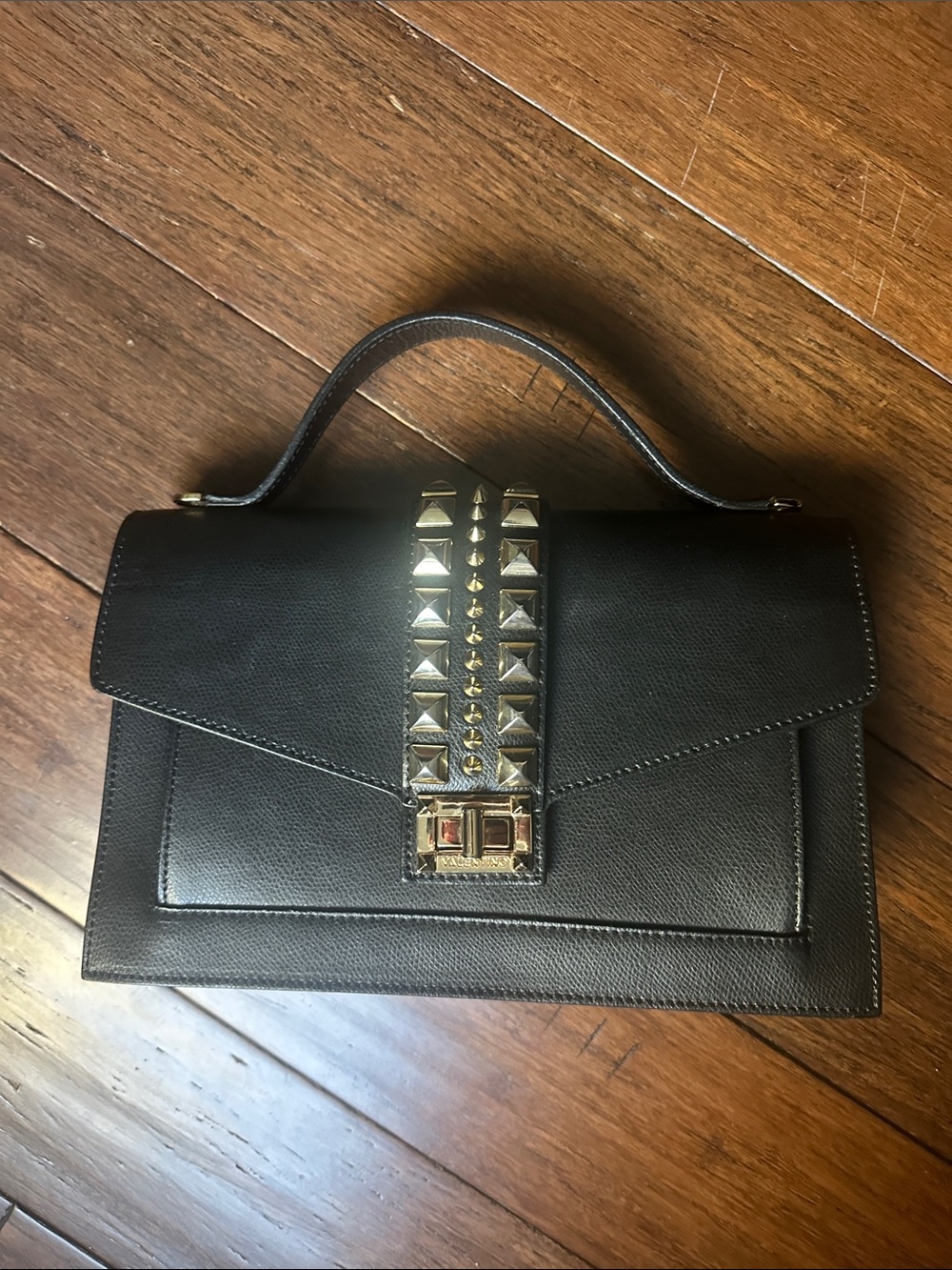 VALENTINO by Mario Valentino 
Titti Studded Leather Top Handle Bag